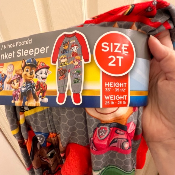 COPY - Nickelodeon Paw Patrol Sleeper Blanket Onesies Footed Zip-up - Picture 10 of 12